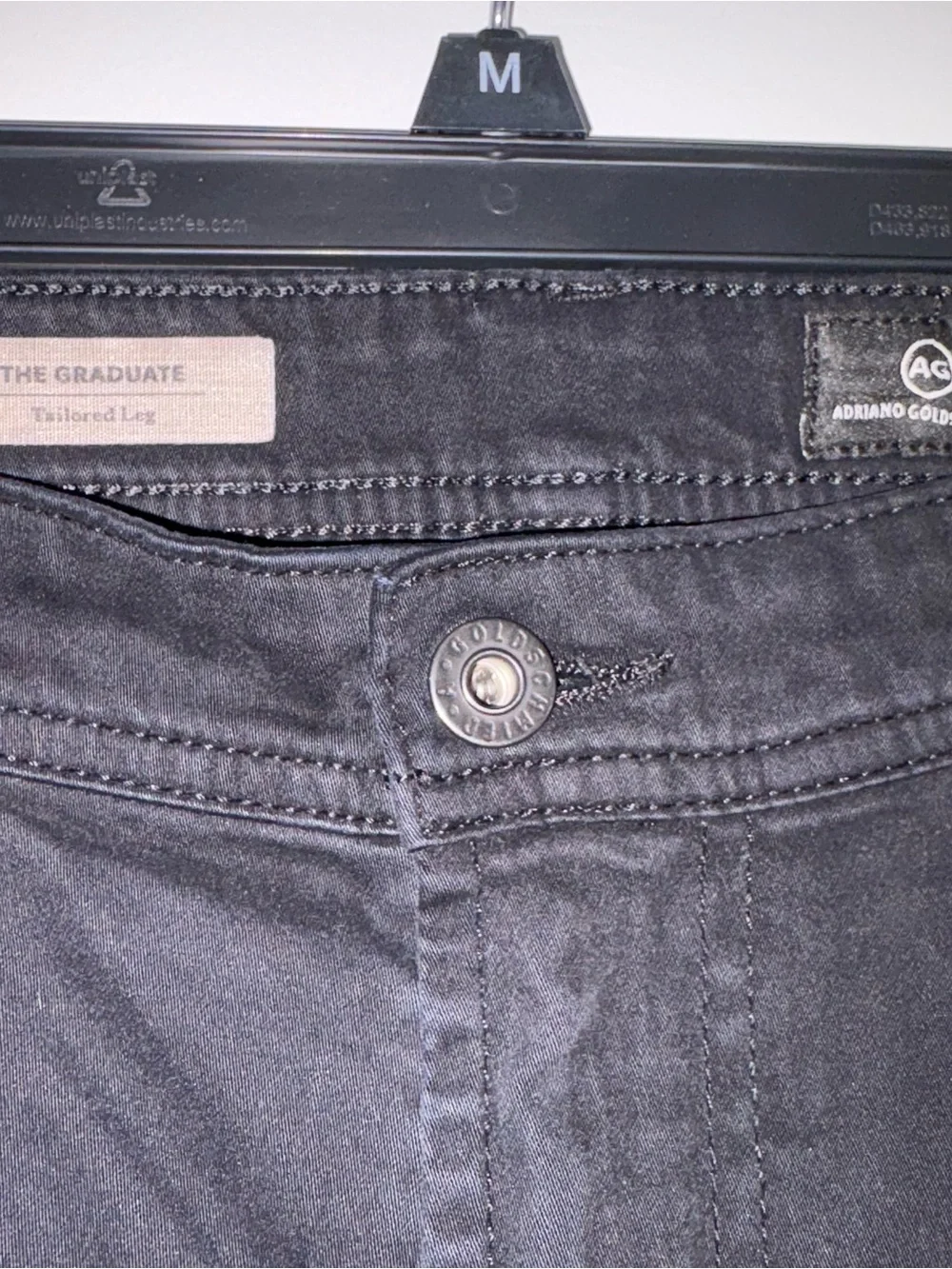 Men's Straight Black Jeans - Versatile Everyday Denim